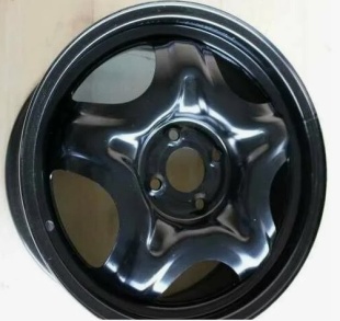Диск ТЗСК 6.5x16/4*100 ЕT50 D54.1 BLACK (Huyndai Solaris/Kia Rio) фото 525917