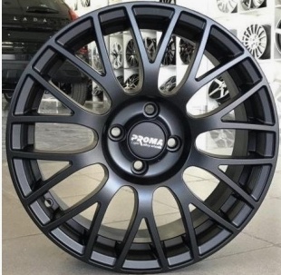 Диск ПРОМА R16 6.5/4*100 ET50 60.1 RS черный фото 525828