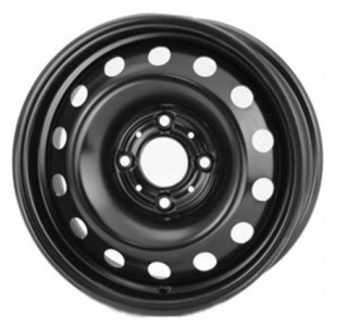 Диск TREBL 7305 R15 6.0/5*114.3 ЕТ43 d66.1 Black Renault  Fluence фото 460879